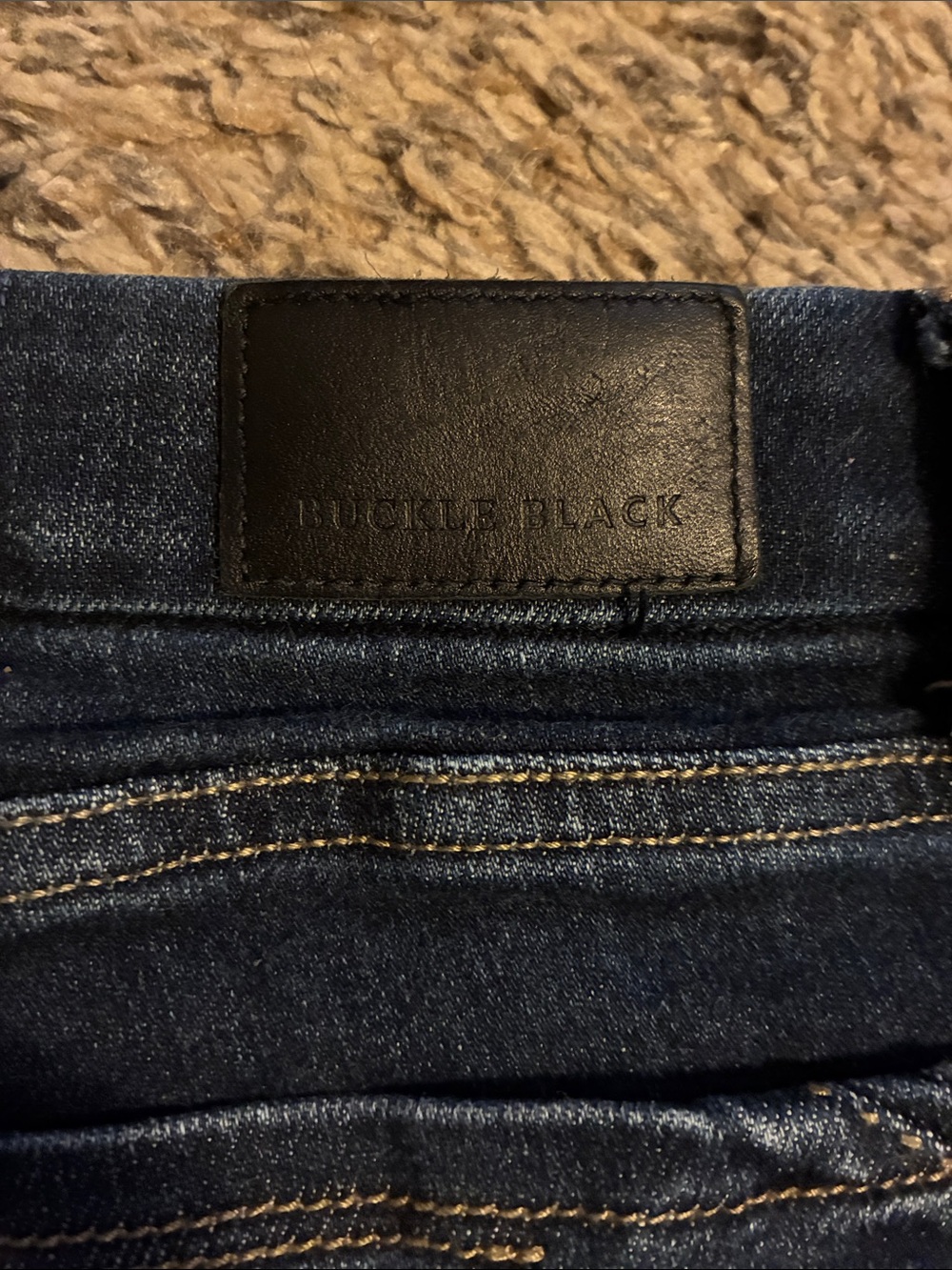 Buckle black bootcut jeans -size 26 - Picture 6 of 6